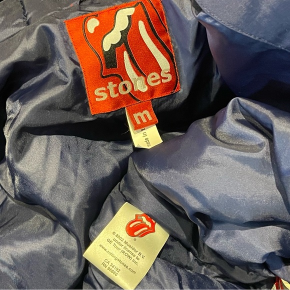 ROLLING STONES LICKS Concert 2002/3 Tour Parka Jacket Coat - Picture 13 of 13